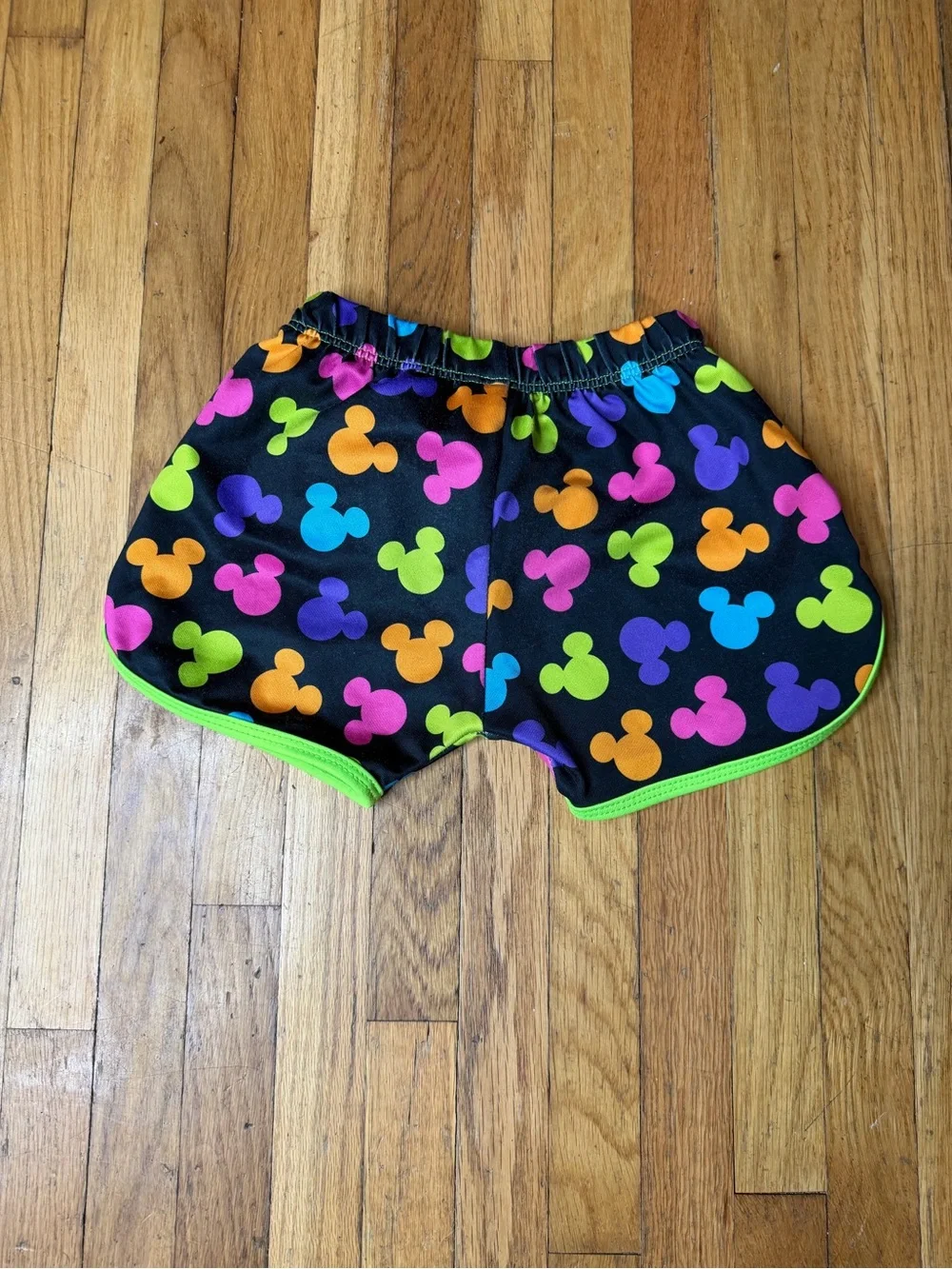 George Hats 18/24 Neon mickey mouse hybrid track swim shorts